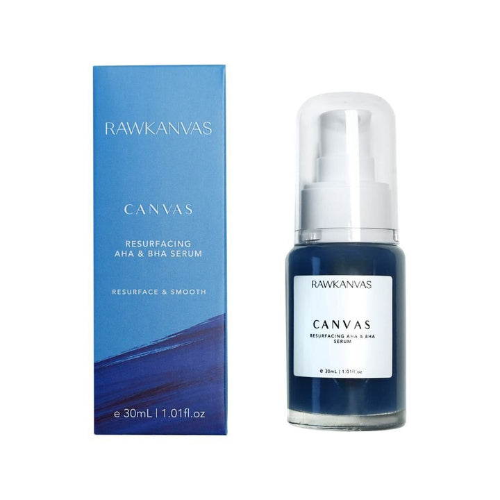 Canvas: Resurfacing AHA & BHA Serum - RAWKANVAS NZ