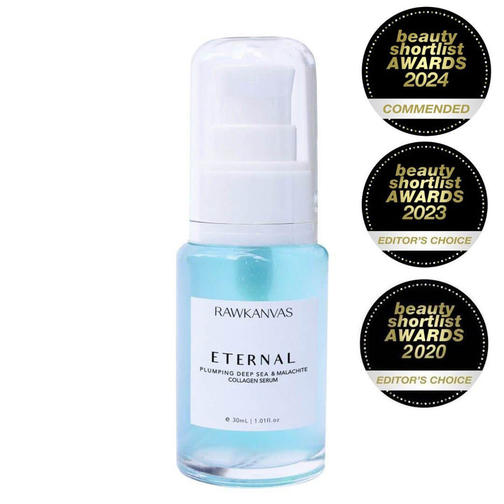 Eternal: Plumping Plant Collagen & Malachite Serum - RAWKANVAS NZ