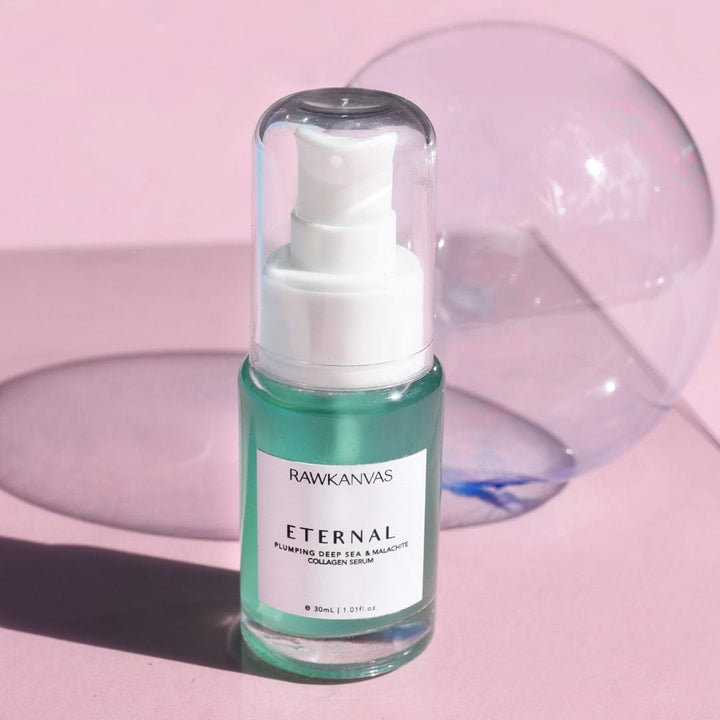 Eternal: Plumping Plant Collagen & Malachite Serum - RAWKANVAS NZ