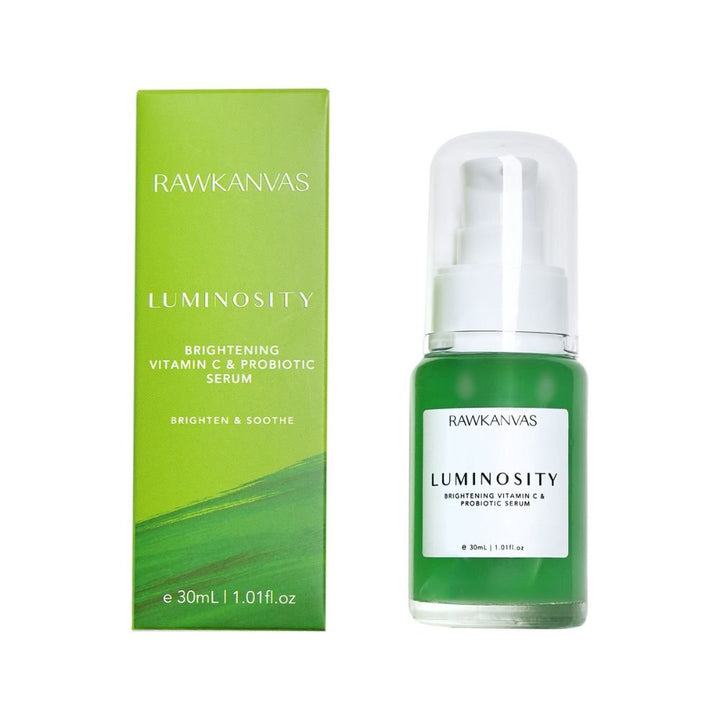 Luminosity: Brightening Vitamin C & Probiotic Serum - RAWKANVAS NZ