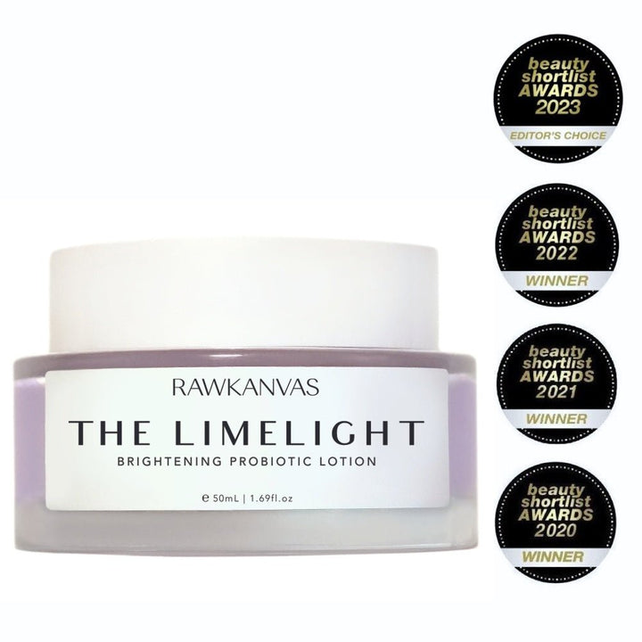 The Limelight: Brightening Probiotic Lotion - RAWKANVAS NZ